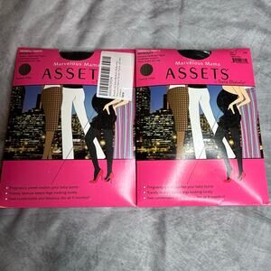 Lot 2 SPANX NEW Tights Maternity Shapewear SZ 2 125/150lbs Opaque Black